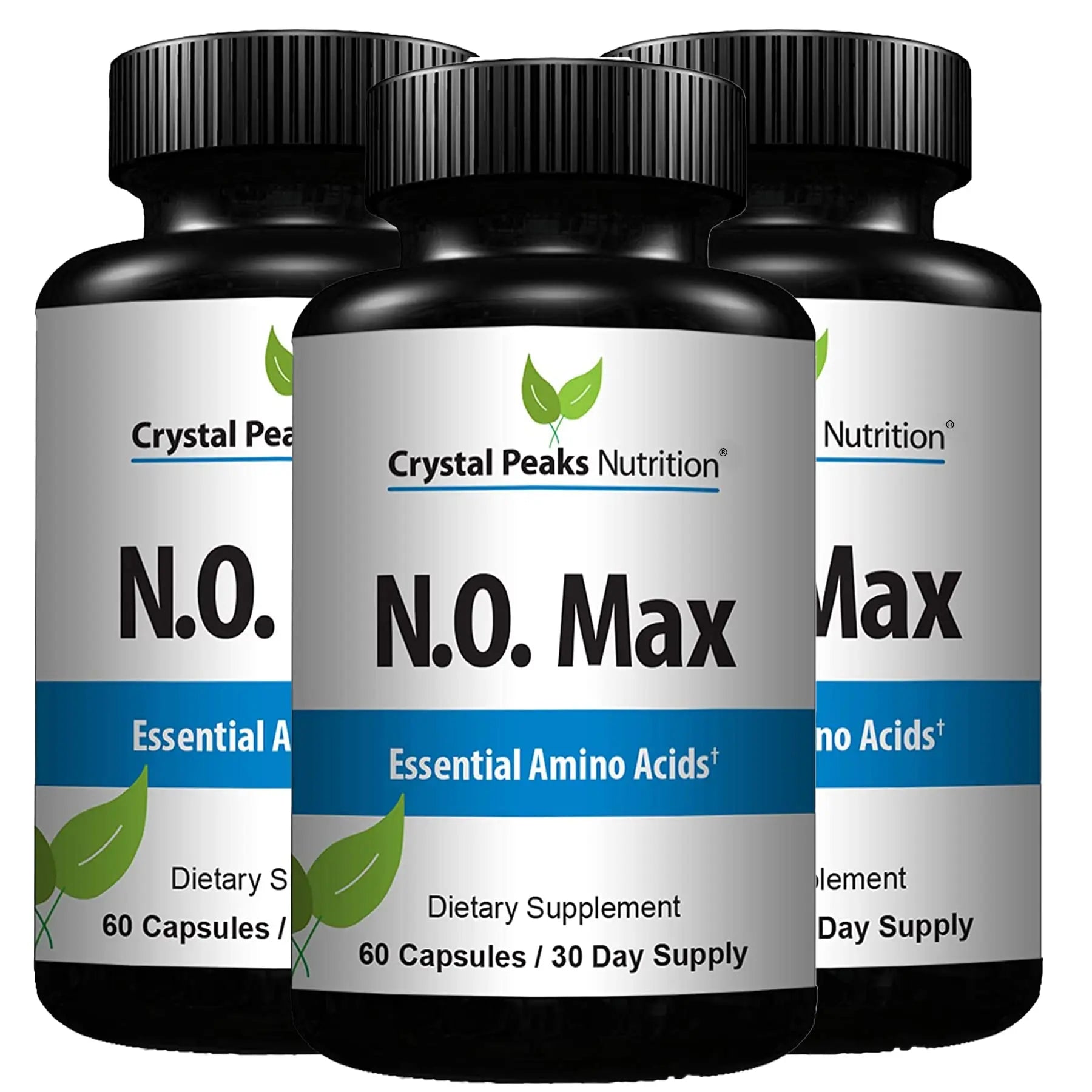 CRYSTAL PEAKS NUTRITION N.O. Max Nitric Oxide Supplement - L Arginine, Citrulline CRYSTAL PEAKS NUTRITION