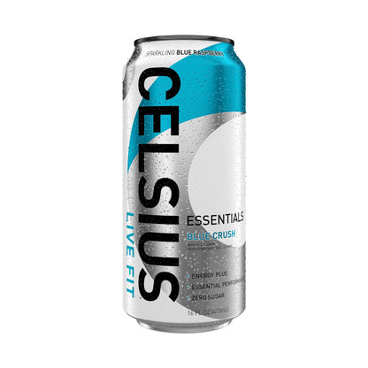 CELSIUS ESSENTIALS, Sparkling Blue Crush, Performance Energy Drink 16 Fl Oz (Pack of 12) CELSIUSBuy Supplements Australia