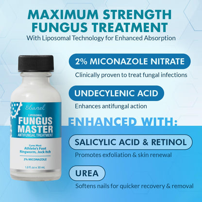 Ebanel Bundle of Fungus Treatment 1 Oz, and Lidocaine Numbing Cream Ebanel buy supplements Au