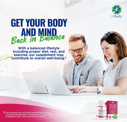 1 Body Adaptogen Complex with Ashwagandha 1 Body