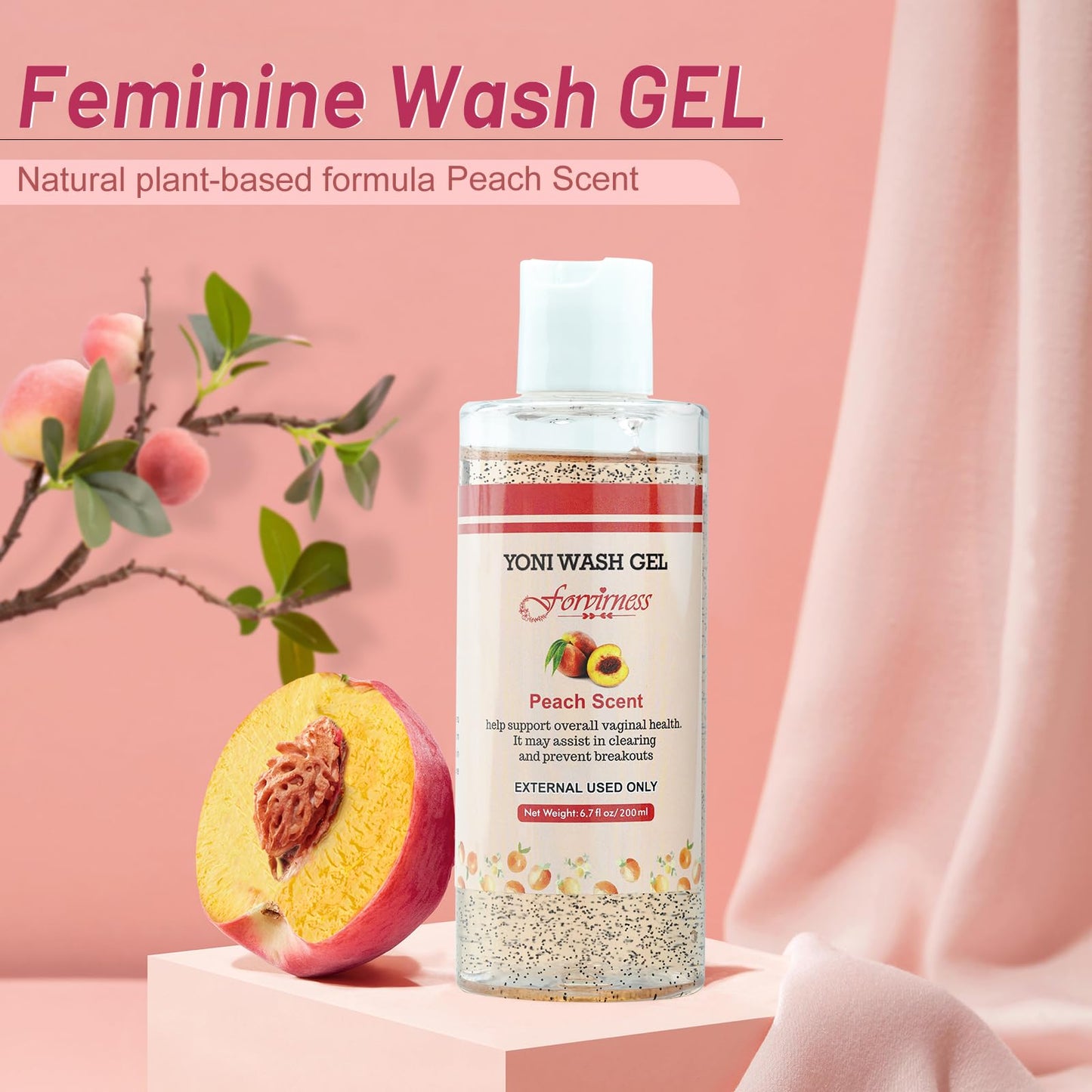 Yoni Wash Yoni Oil Yoni Bar Soap for Women ph Balance, Feminine Wash for Women Remove Odor forvirness