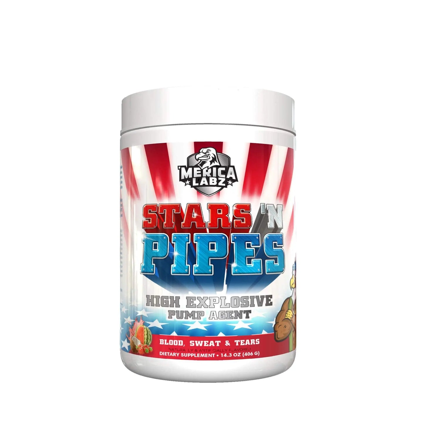 'Merica Labz Stars 'N Pipes - Blood Sweat and Tears Merica Labz
