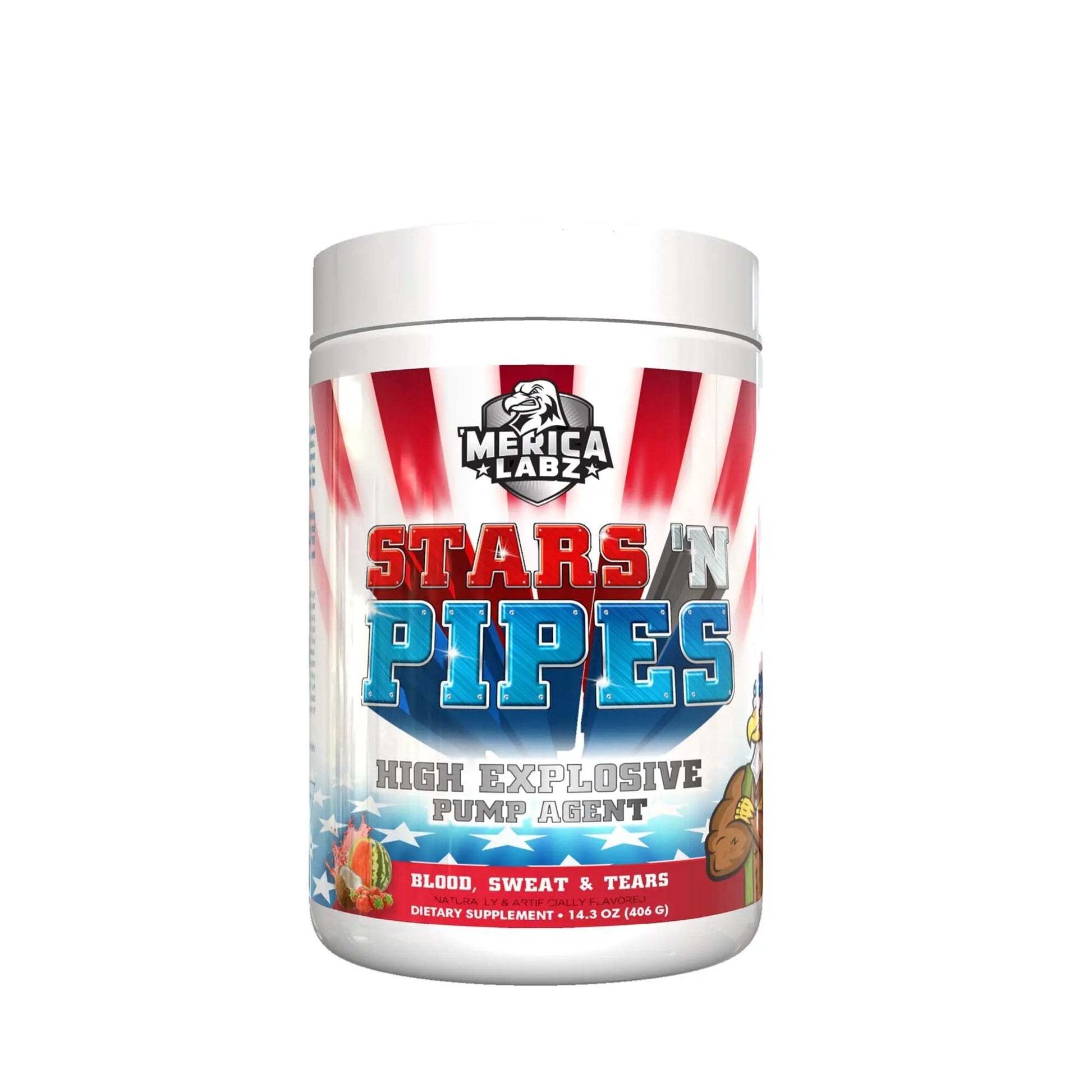 'Merica Labz Stars 'N Pipes - Blood Sweat and Tears Merica Labz