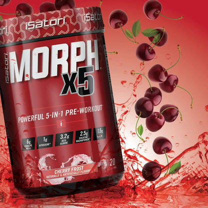 iSatori Morph Xtreme Intense Pre Workout - Bombsicle (20 Servings) Classic Blender Bottle iSatori