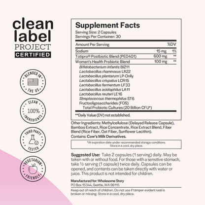 Her Premium TTC Fertility Support Bundle: Myo-Inositol & D-Chiro Inositol | Prenatal & Postnatal Vitamins Wholesome Story