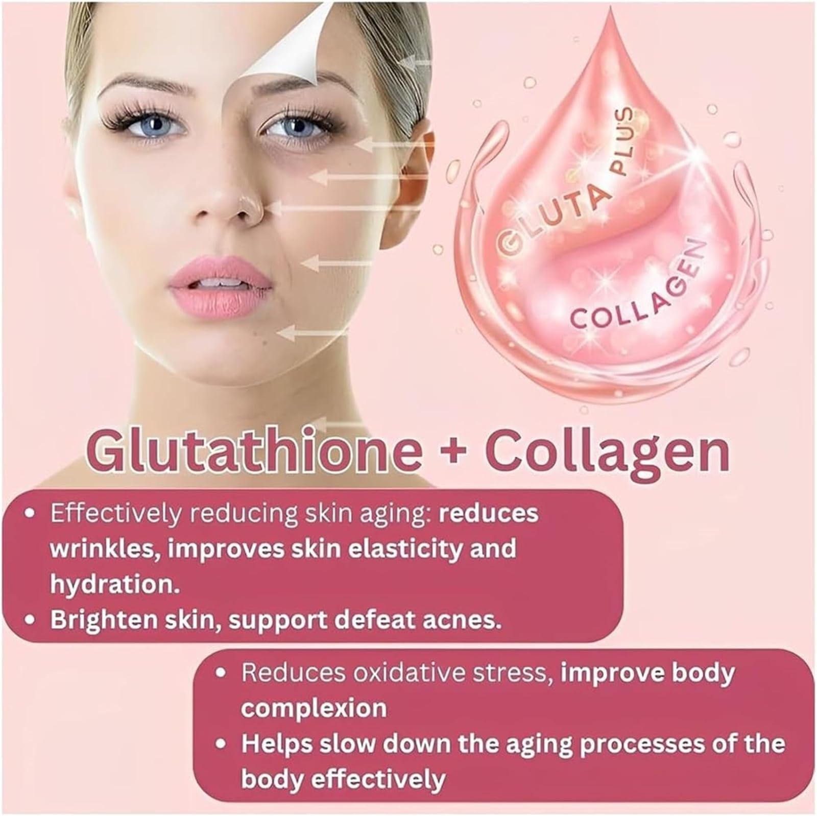 Caduola Glutathione Collagen Glow Gummies, Glutathione Collagen Glow Gummies for Dark Spot CaduolaBuy Supplements Australia