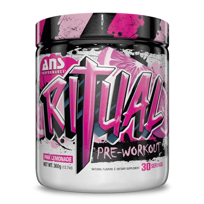 ANS Performance Ritual Pre Workout (30 Servings, 12.7 oz) - Complete Preworkout Formula ANS Performance