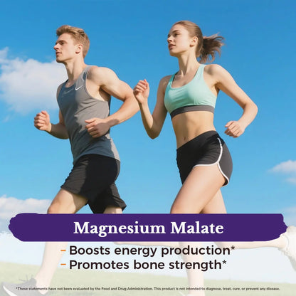 Vitalitown Magnesium Complex | Chelated Easily Absorbed Magnesium Glycinate Citrate Malate | Buffered | 210mg Elemental Mag | Sleep, Nerve, Digestion, Energy | Non-GMO 240 Veg Caps Vitalitown buy supplements Au