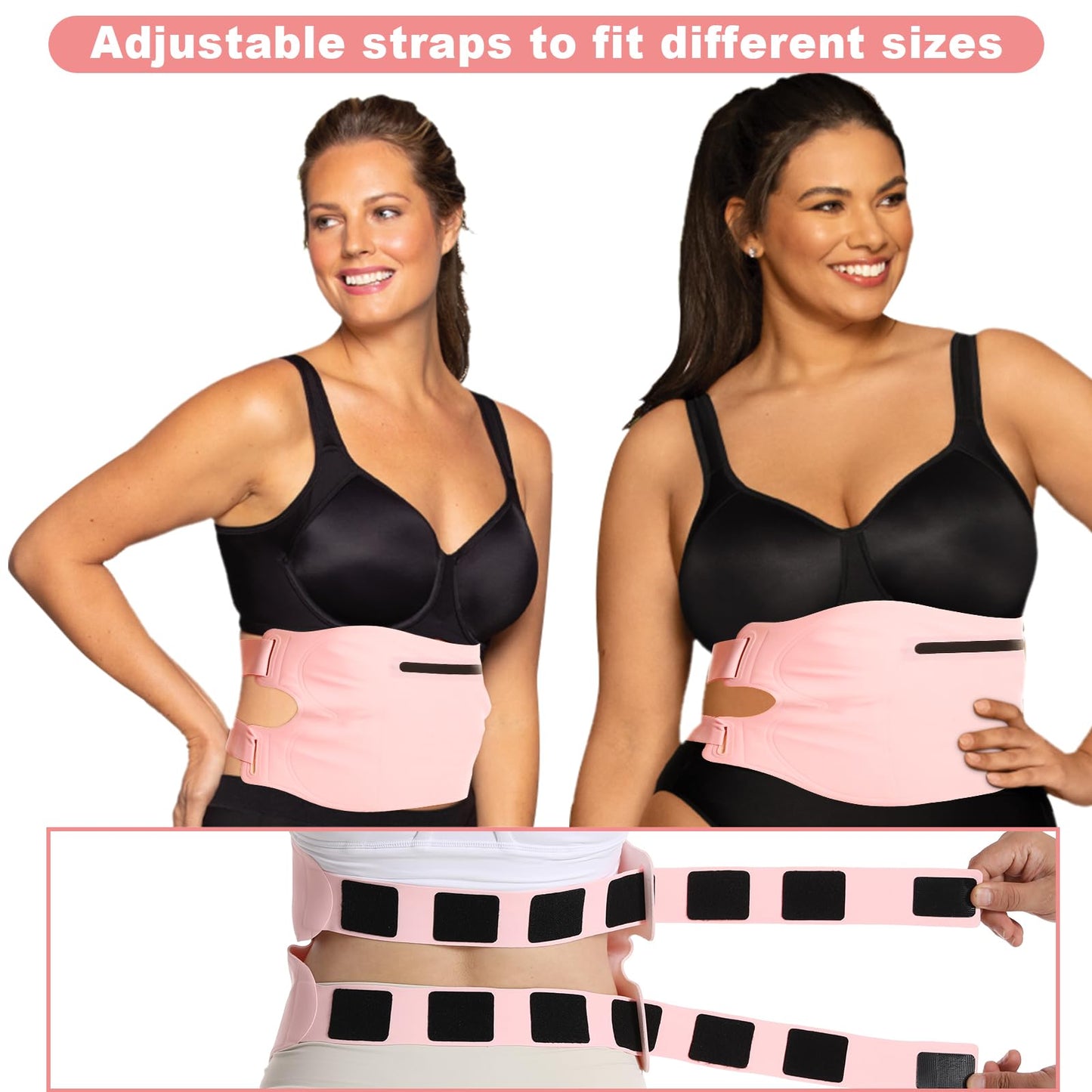 YEEYAA 2 Pcs Castor Oil Pack, Castor Oil Pack Wrap Plus Size for Waist and Neck YEEYAA