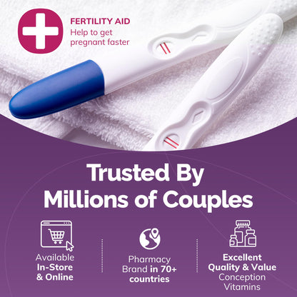 CONCEIVE PLUS Womens Fertility Support – Prenatal Multivitamin for Trying to Get Pregnant – Conception Blend, Hormonal Balance, Folate, Zinc, Thiamin, Riboflavin, Biotin – Non-GMO, Vegan – 30 Days CONCEIVE PLUSBuy Supplements Australia