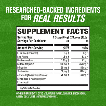 Jacked Factory Nitrosurge Pre-Workout & EAA Surge Essential Amino Acids Bundle Jacked Factory