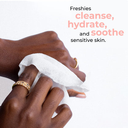Woo More Play Freshies: All-Natural Feminine Intimacy Towelette Wipes with Coconut Oil Woo More Play