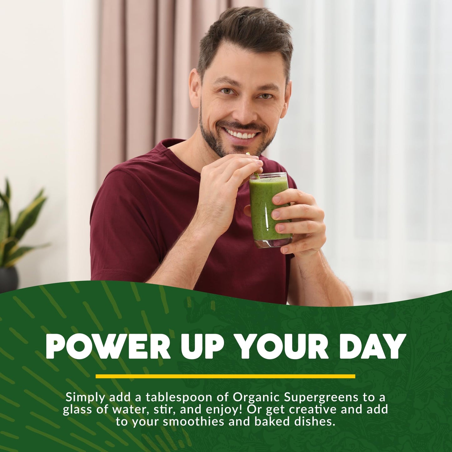 Paleovalley Organic Supergreens - Organic Greens Powder Superfood for Immune Support - Paleo Green Powder Blend - 28 Servings - 23 Superfoods - Gluten Free, No Cereal Grasses, Soy or Grain PaleovalleyBuy Supplements Australia
