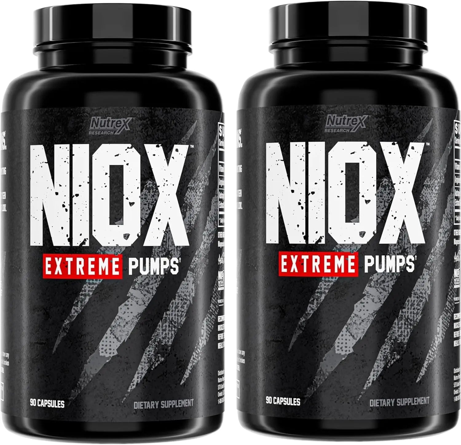 Nutrex Research NIOX Extreme Pumps - 180-Count Pre-Workout Pump Supplement Nutrex Research