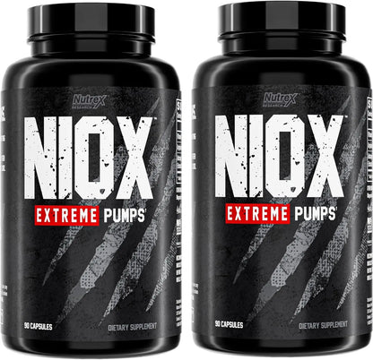 Nutrex Research NIOX Extreme Pumps - 180-Count Pre-Workout Pump Supplement Nutrex Research
