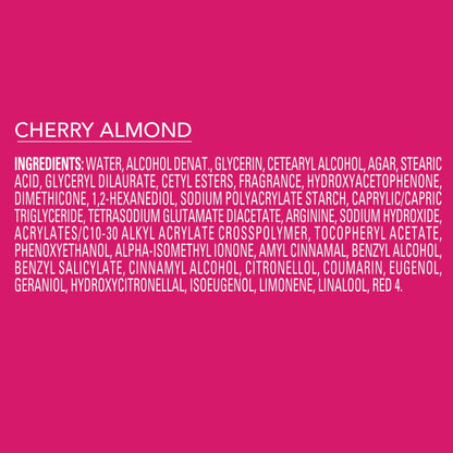 Jergens Cherry Almond Lotion Bursts, Squishy Heart-Shaped Moisturizer Bursts, Lotion Gifts for Teens, 38 Ct