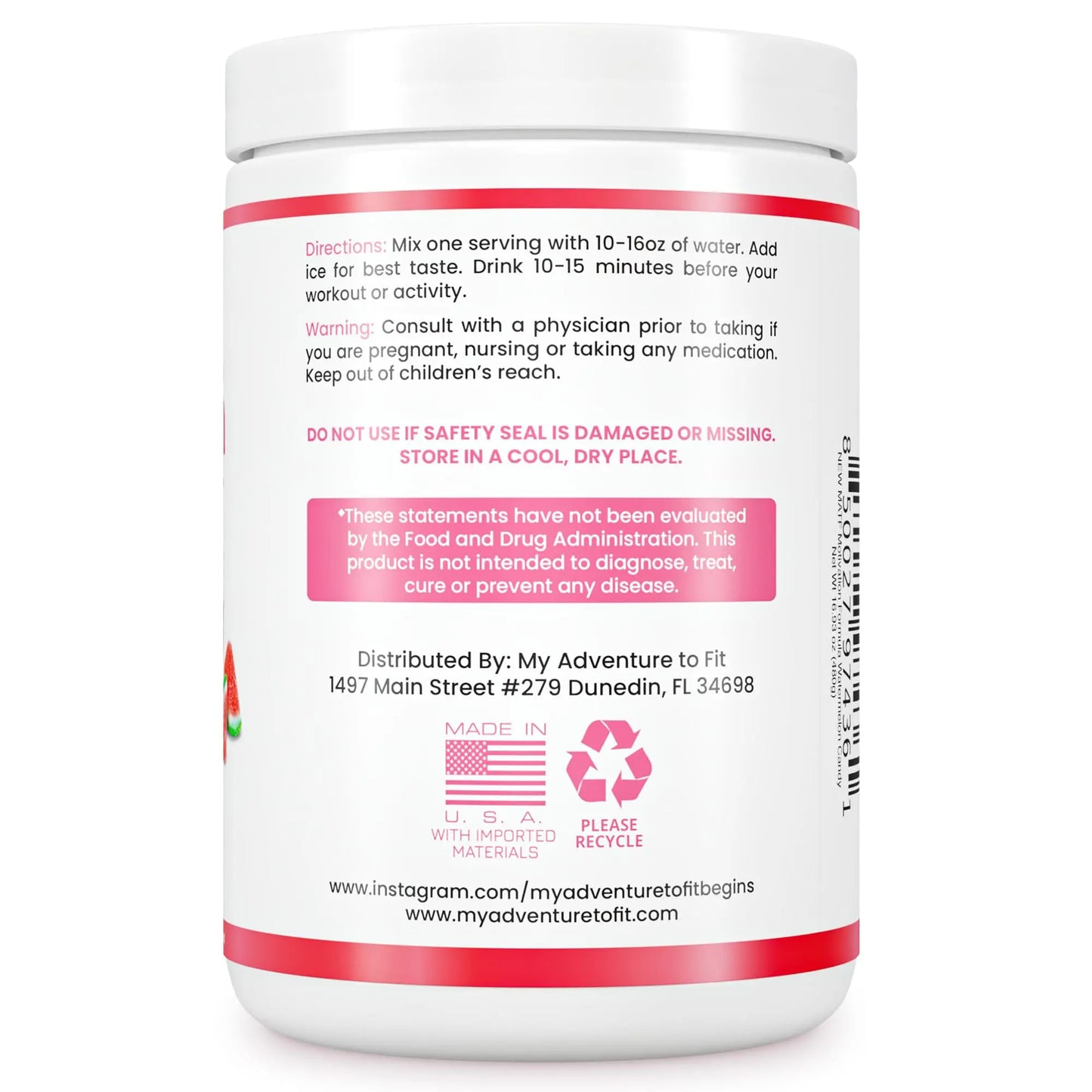 Pre Workout Powder for Men - Gluten Free Preworkout with Creatine for Muscle Endurance My Adventure to Fit