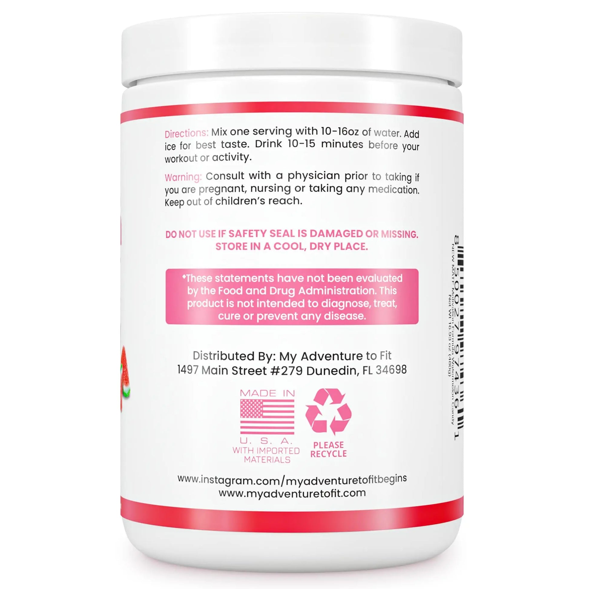 Pre Workout Powder for Men - Gluten Free Preworkout with Creatine for Muscle Endurance My Adventure to Fit