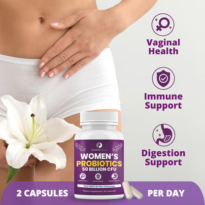 Mommyz Love Probiotics for Digestive Health, Vaginal Odor Control, Balanced pH Mommyz Love