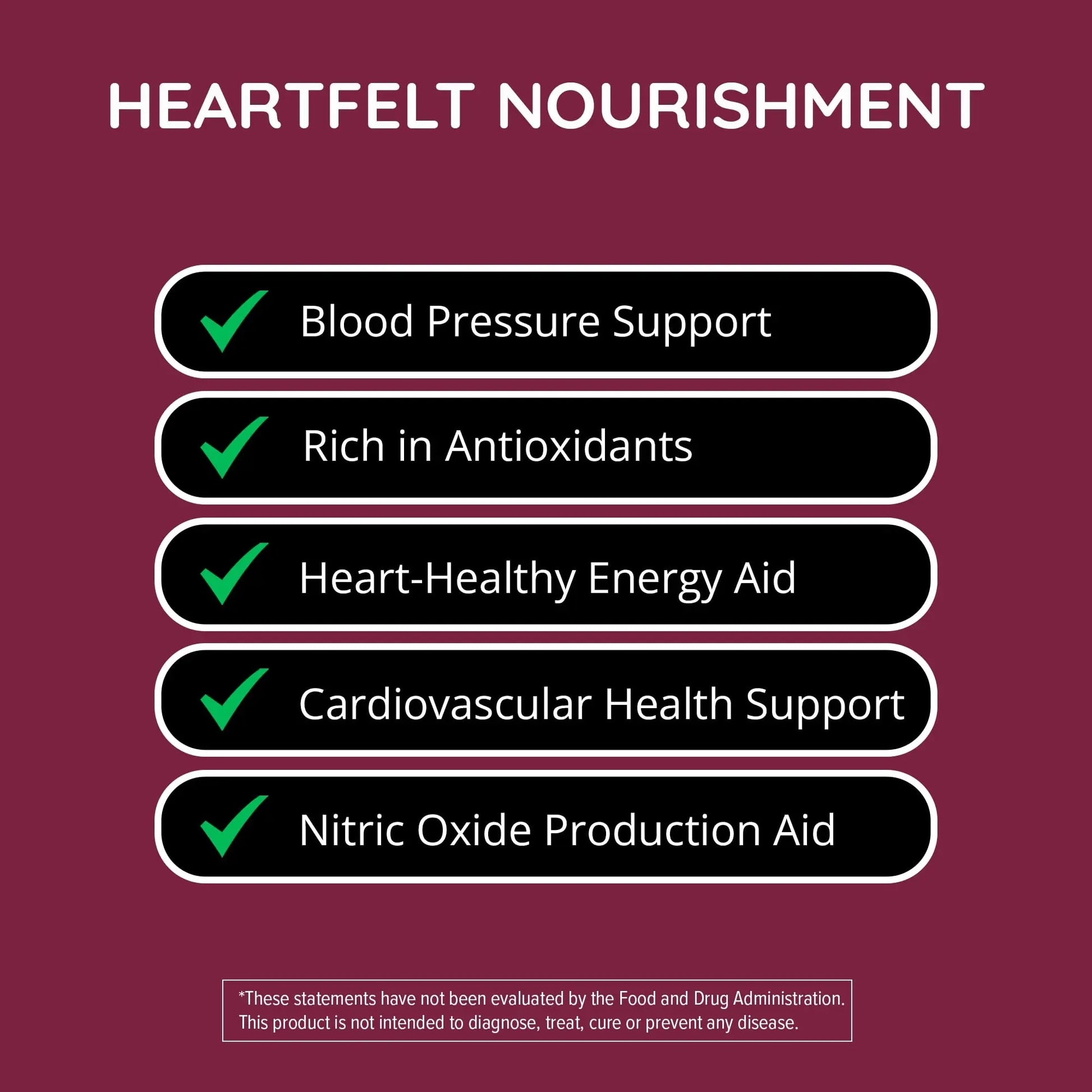 Organic Beet Root Capsules [1,300mg Superfood] - Blood Pressure Support Supplements Happy Healthy Hippie