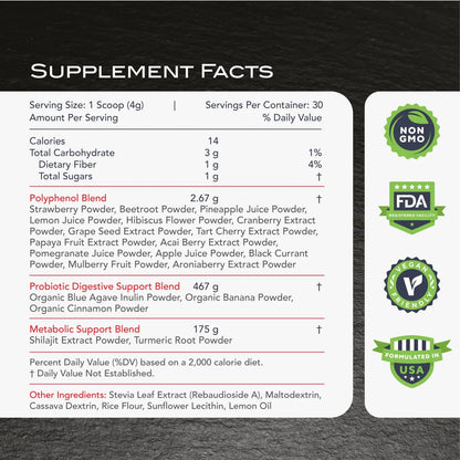 KaraMD Pure Nature Greens Whole Food Supplement & Revive Reds Polyphenol Energy Booster | Antioxidants, Shilajit & Enzymes | Vegan Friendly, Gluten Free, Non-GMO (30 Servings) KaraMD buy supplements Au