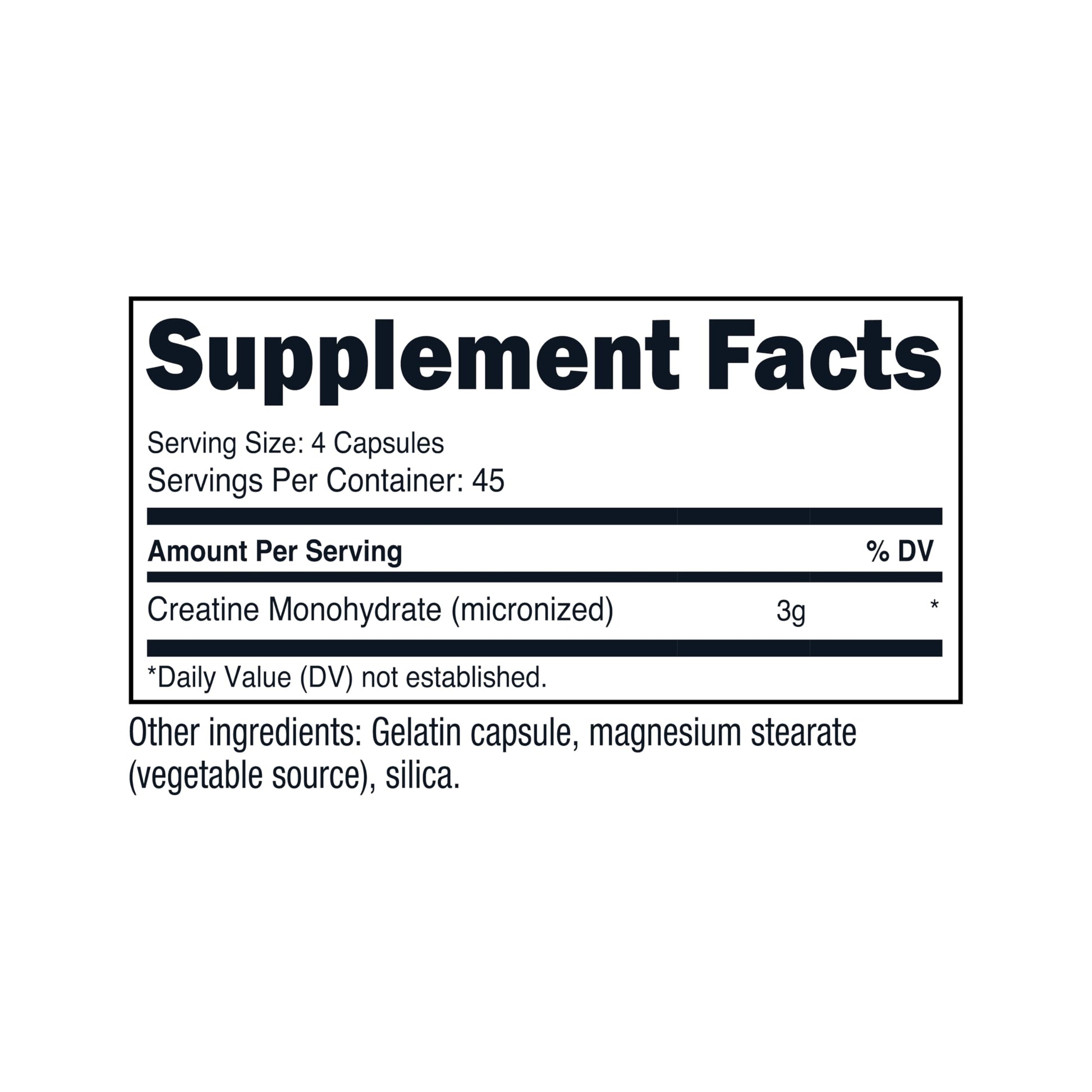 Nutricost Creatine Monohydrate 3,000mg, 180 Capsules (750mg Per Capsule) - Gluten Free, Non-GMO NutricostBuy Supplements Australia