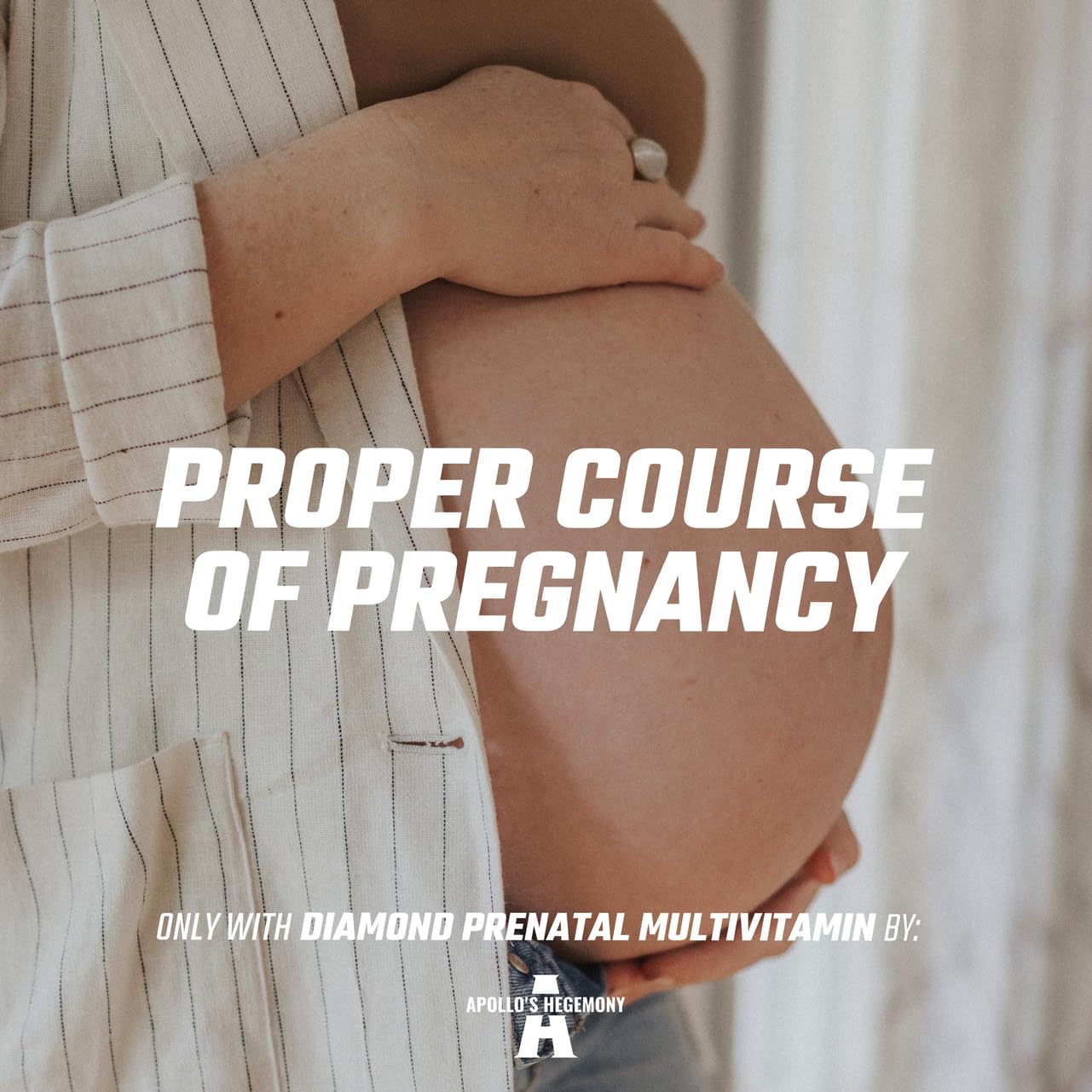 APOLLO'S HEGEMONY Diamond Prenatal Multivitamin with Ginger, CoQ10, Myo-Inositol, Quatrefolic® APOLLO'S HEGEMONY