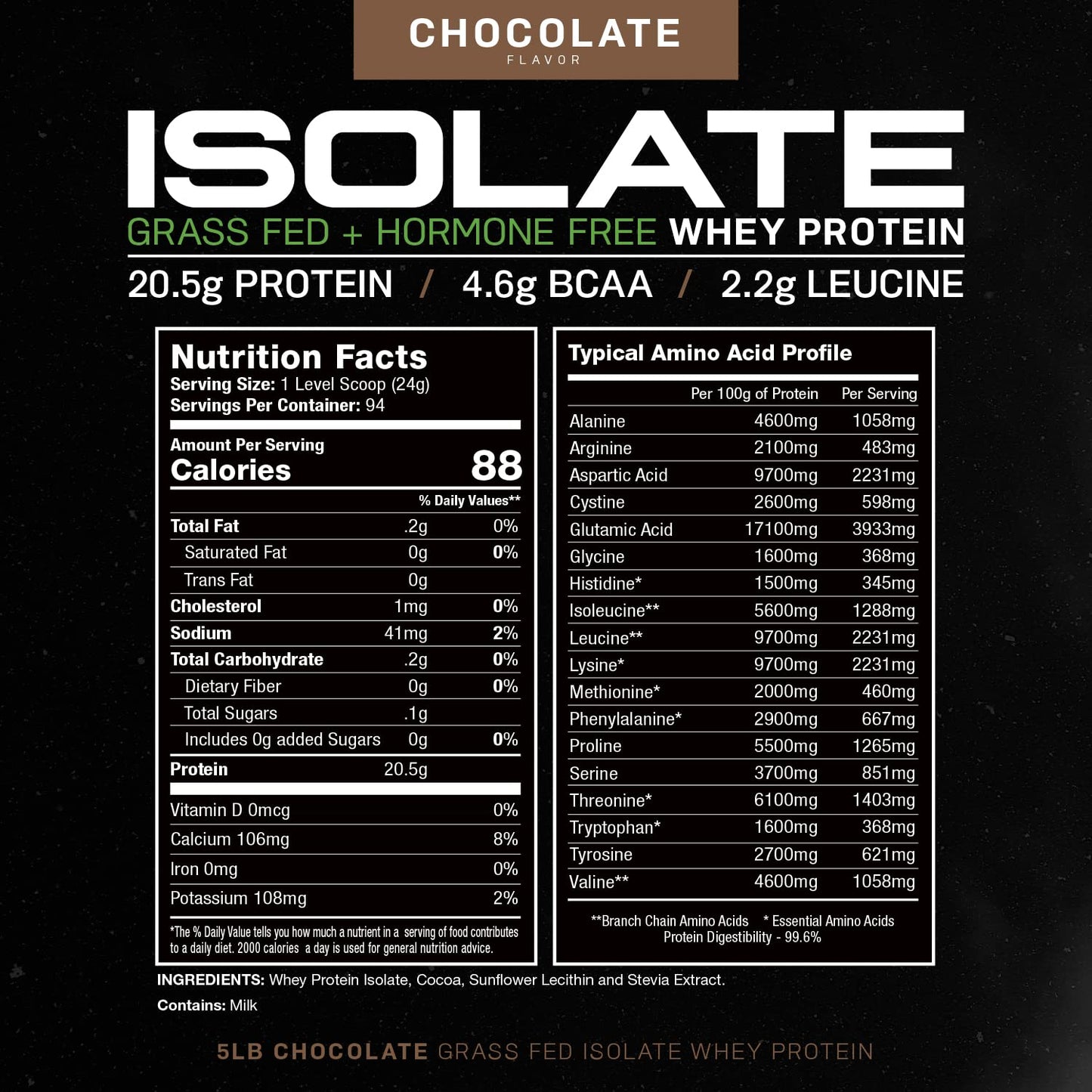 Muscle Feast Grass-Fed Whey Protein Isolate, All Natural Hormone Free Pasture Raised Muscle FeastBuy Supplements Australia