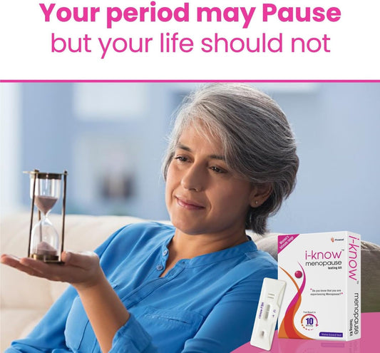 ZOZO Menopause testing kit | For women facing menopause symptoms like hot flashes, night sweats, mood swings ZOZO