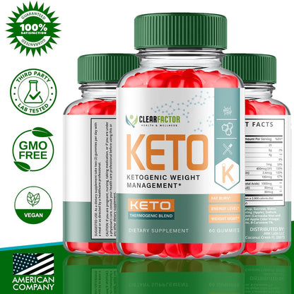 (2 Pack) Clear Factor Gummies, Clear Factor ACV Gummies, Clear Factor Gummy, Clear Factor Ark Labs