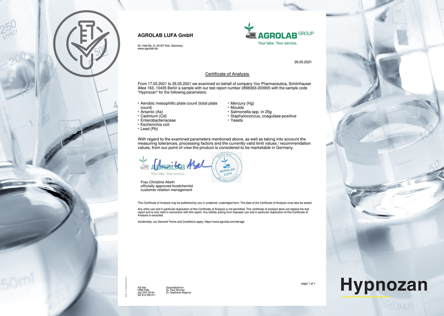 Hypnozan. 60 Easy Nights in Every Pack - 60 Capsules, Just One Before Bed. Natural Vox pharmaceuticaBuy Supplements Australia