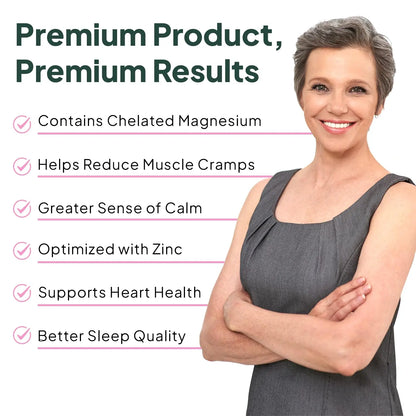 Organics Ocean Pure Magnesium Glycinate with Zinc - Maximum Strength Chelated Magnesium Supplement for Women and Men for Muscle Cramps and Sleep Support - 90 Capsule Organics Ocean buy supplements Au