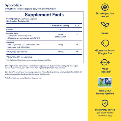 Ritual Synbiotic+ Probiotic Gut Health Support and Men's 18+ Multivitamin RitualBuy Supplements Australia