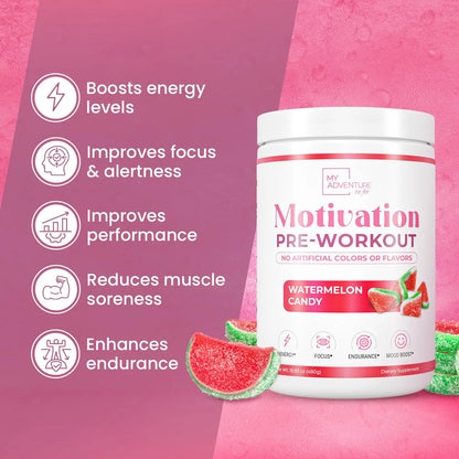 Pre Workout Powder for Men - Gluten Free Preworkout with Creatine for Muscle Endurance My Adventure to Fit