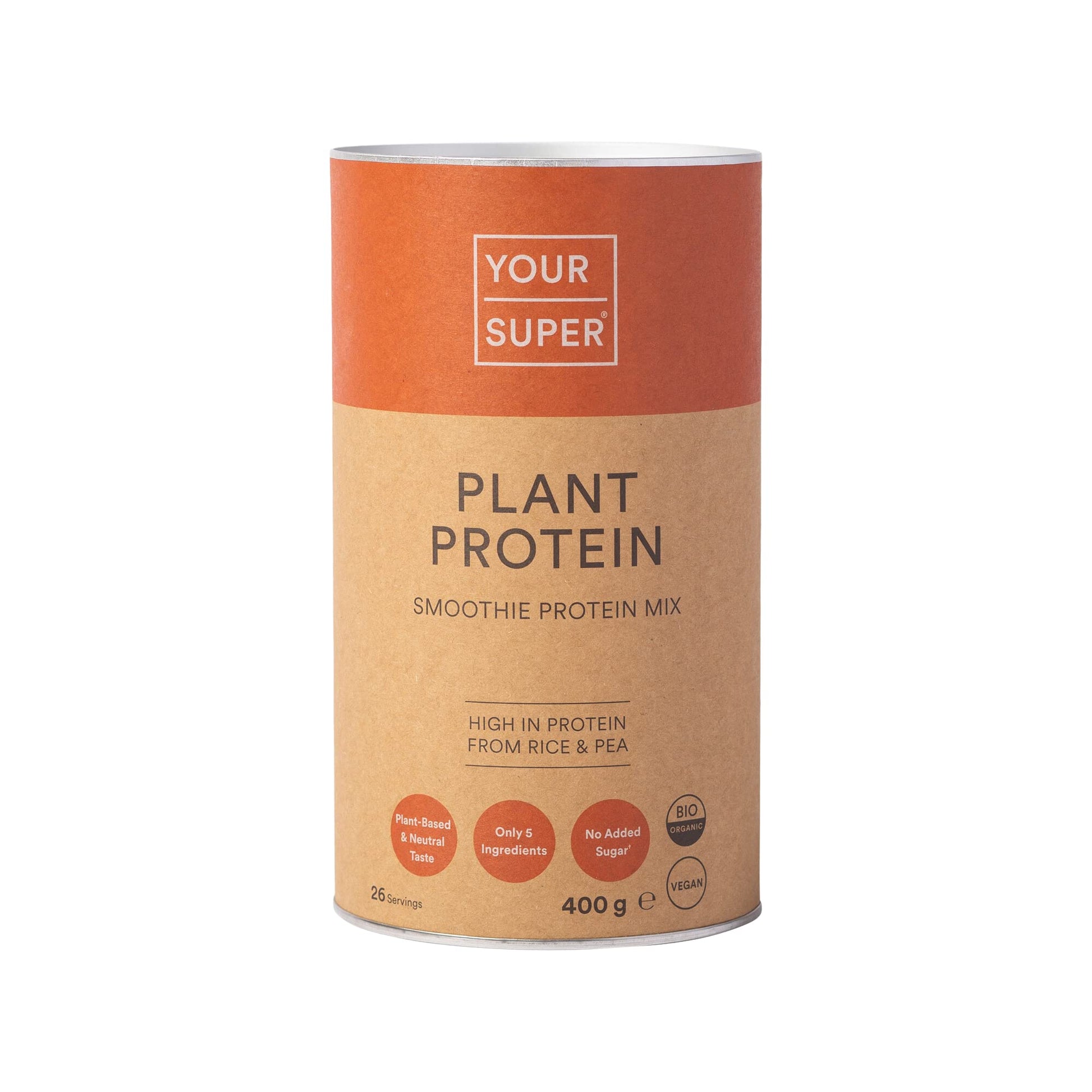 Your Super Plant Protein Organic Superfood Powder – Plant Based Protein Powder for Muscle Growth Your Super