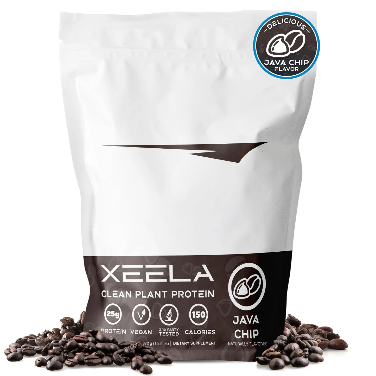 XEELA Plant Based Vegan Protein Powder - Independently Tested - 25g High Protein XEELA