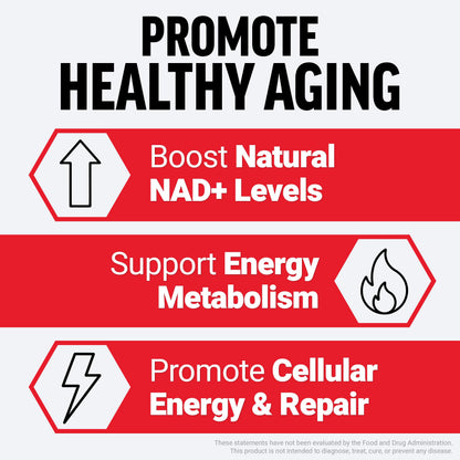 Force Factor NMN Supplement, Nicotinamide Mononucleotide to Support Healthy Aging and Energy Metabolism, Boosts NAD+ Levels, No Gelatin, Non-GMO, 30 Vegetable Capsules Force FactorBuy Supplements Australia