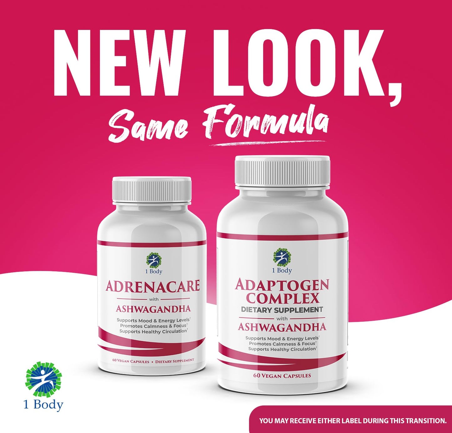 1 Body Adaptogen Complex with Ashwagandha 1 Body