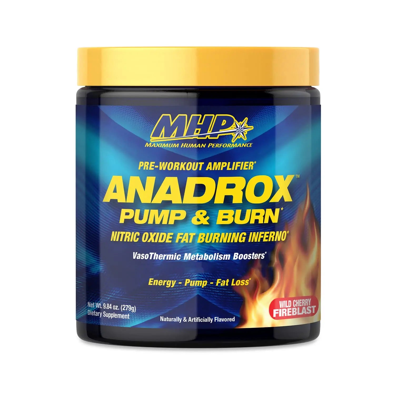 Maximum Human Performance Mhp Anadrox Pre-Workout, Nitric Oxide, Energy, Pumps Maximum Human Performance