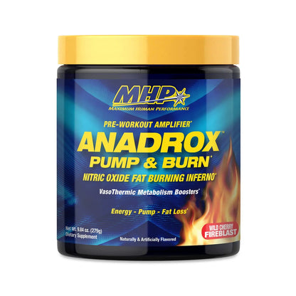 Maximum Human Performance Mhp Anadrox Pre-Workout, Nitric Oxide, Energy, Pumps Maximum Human Performance