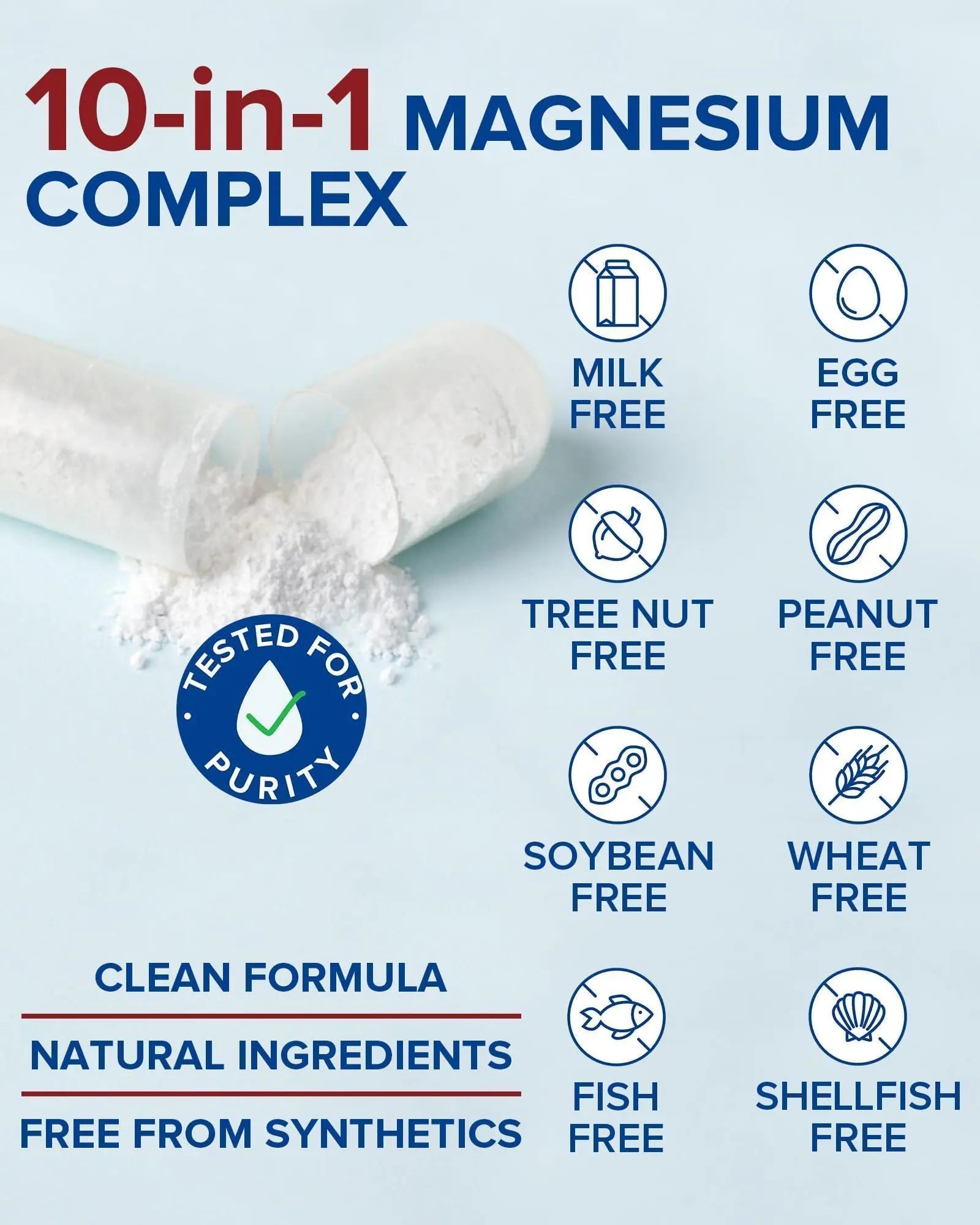 Terranics Magnesium Complex Supplement 420mg, 10-in-1 Full-Spectrum Formula, Glycinate, Citrate, Malate & More, Max Absorption, Bone and Heart Support, 120 Veggie Caps Terranics buy supplements Au