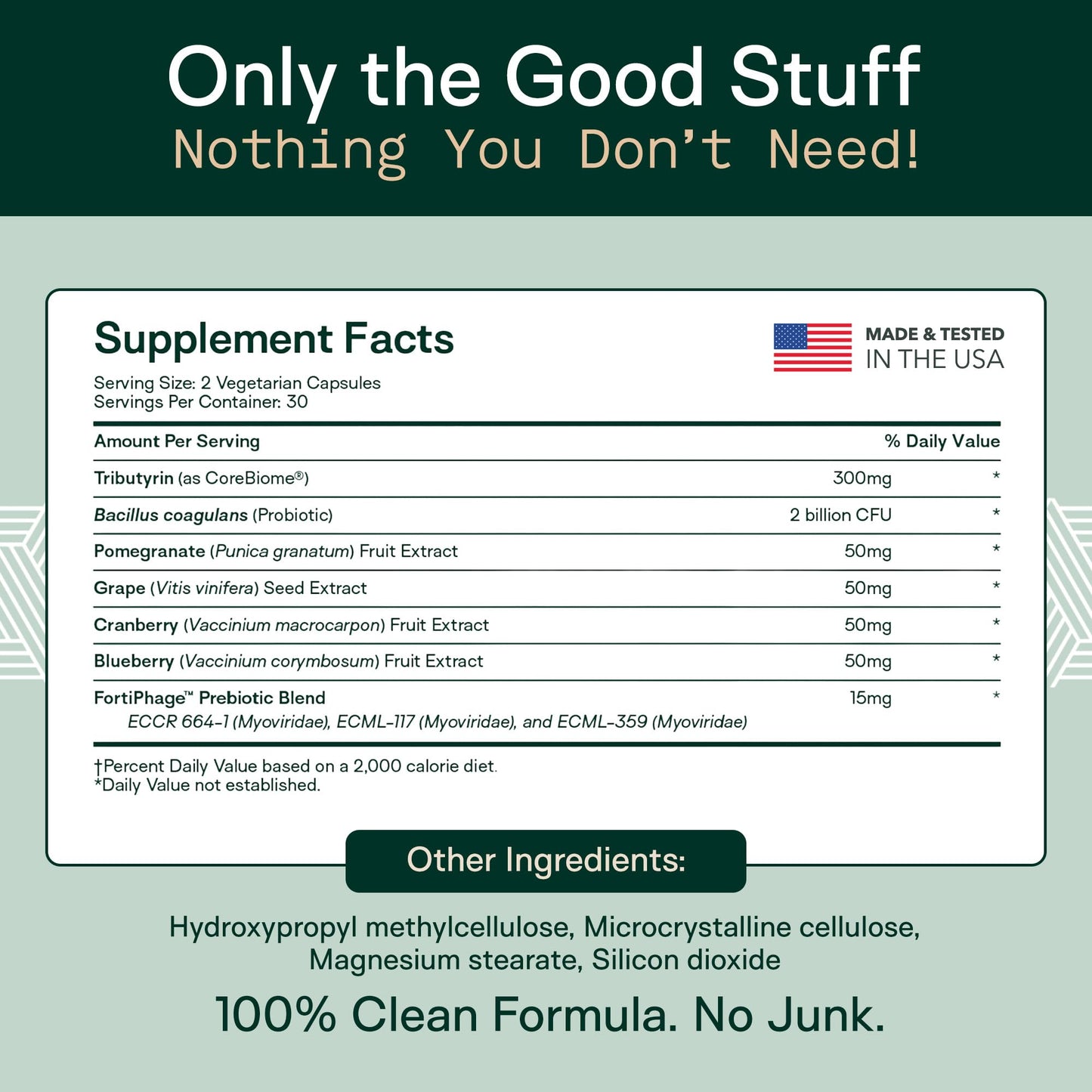 Adapt Naturals 4-in-1 Biome Protect Prebiotics, Probiotics Supplement Postbiotics & Polyphenols for Microbiome, Gut Health & Defense for Women & Men, 30 Day Supply