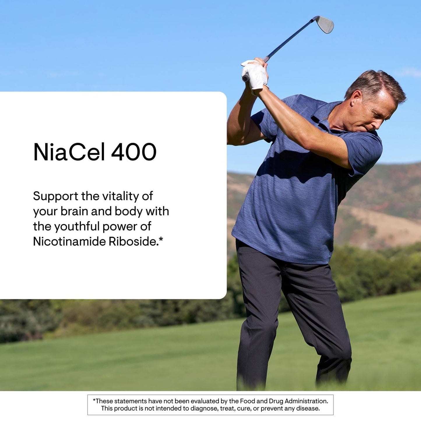THORNE - NiaCel 400 - NAD Supplement - Nicotinamide Riboside - Support Healthy Aging, Cellular Energy Production & Sleep-Wake Cycle* - NSF Certified for Sport - Gluten Free - 60 Servings THORNEBuy Supplements Australia