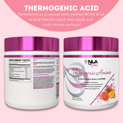 NLA for Her Pre/Intra Workout Stack (Includes Her Thermogenic Amino Hawaiian Sunset NLA for Her