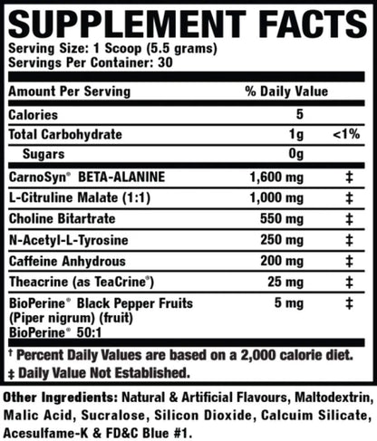 Ronnie Coleman Signature Series Pre XS Pre Workout Powder for Women and Men Ronnie Coleman Signature Series