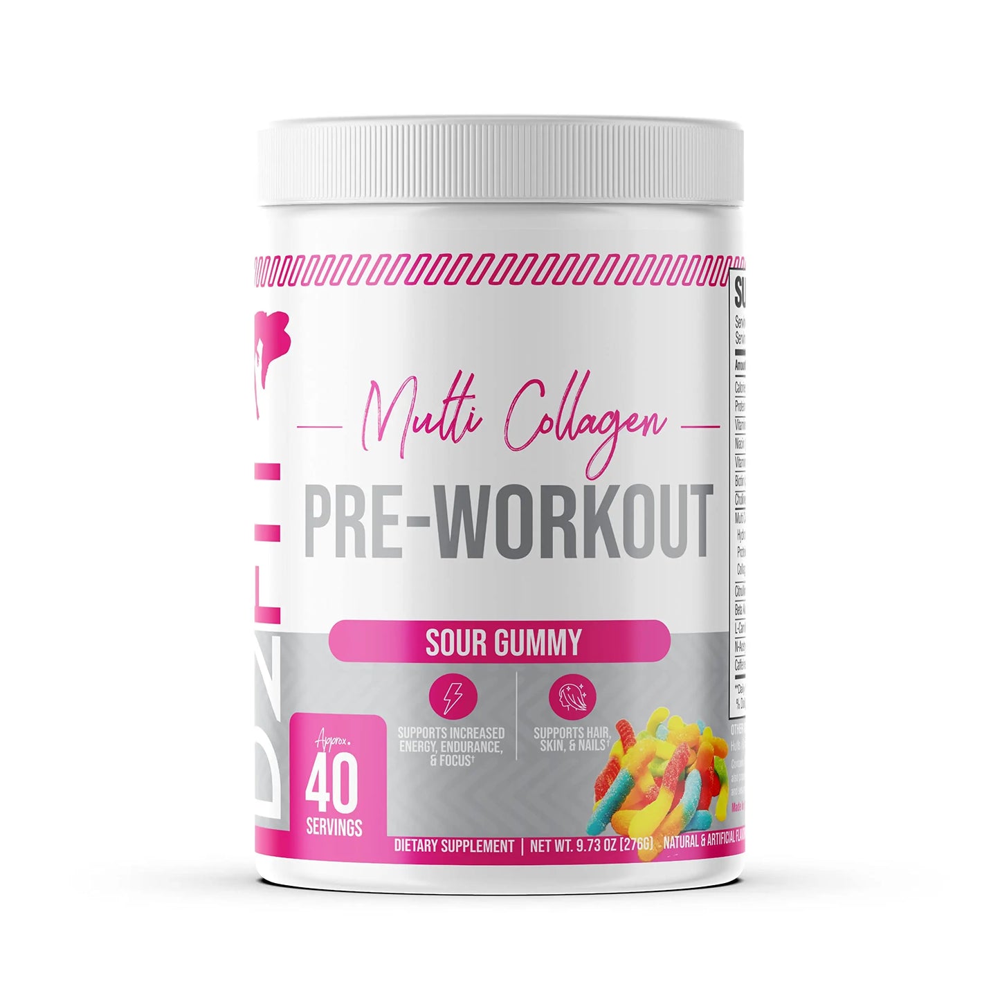 D2Fit (by Jessica Bass Women’s Pre Workout Multi Collagen (2.5g) + Biotin (150mcg) D2Fit