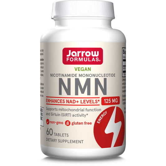 Jarrow Formulas Nicotinamide Mononucleotide (NMN) - 60 Tablets - Supports Energy Production - Dietary Supplement - Vegan, Gluten Free, Non-GMO - 60 Servings (Packaging May Vary) Jarrow FormulasBuy Supplements Australia