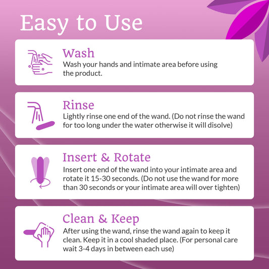 Wonder Co. - Wonder Wand, Upgraded Feminine Care Support, Fast-Acting Wand Essential WONDER CO.