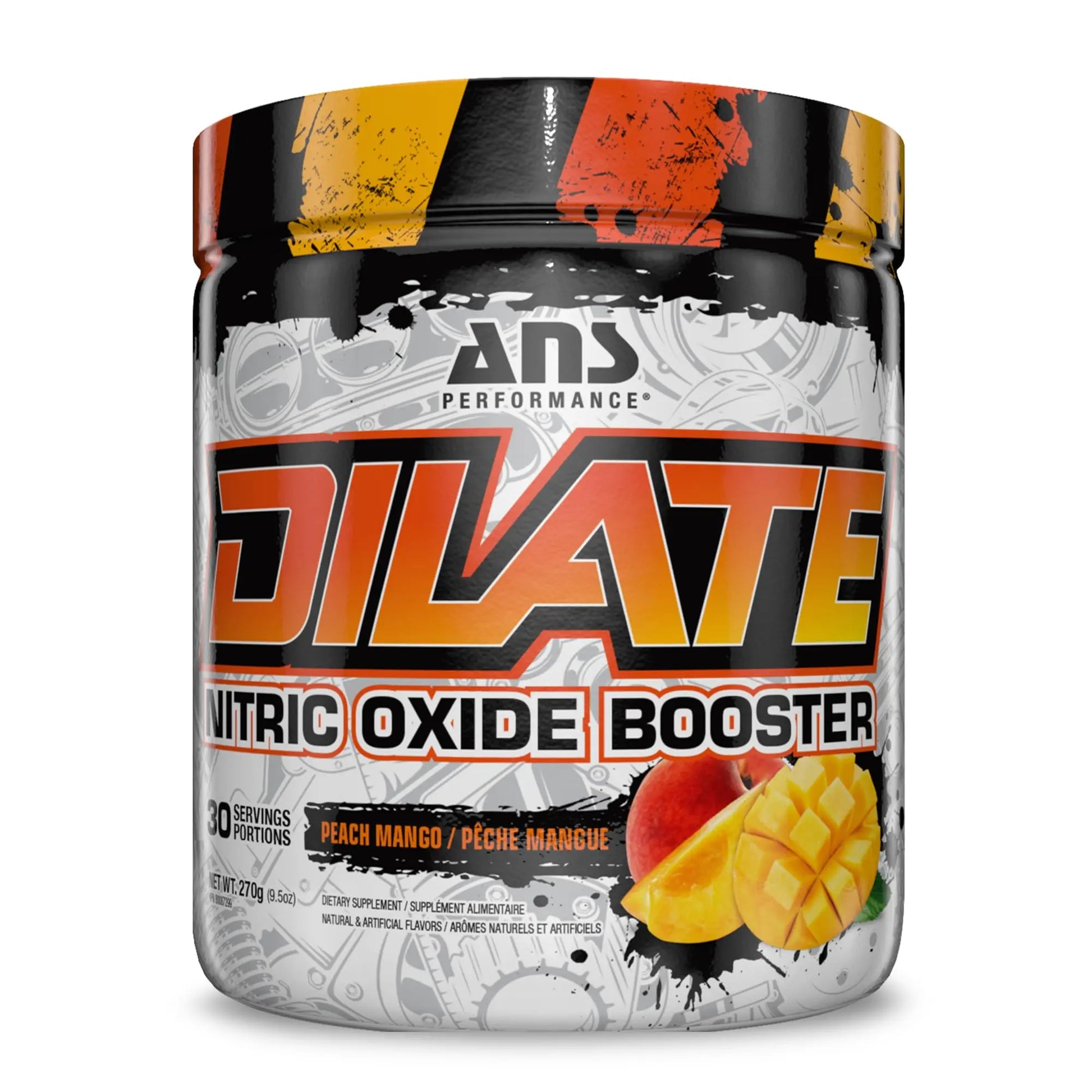 ANS Performance Dilate Pump PreWorkout Powder - Dietary Supplement - Maximizes ANS Performance