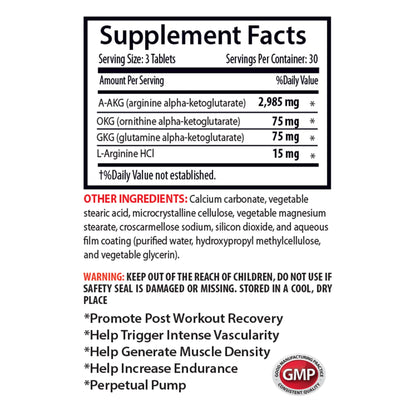 Nitric Oxide boosters with arginine - Nitric Oxide Muscle Power 3150mg - Improves Circulation Sport Supplements